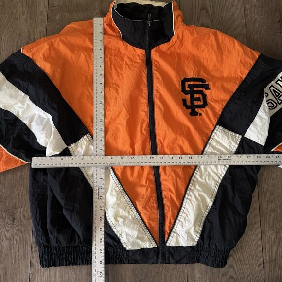 VTG Pro-Player by Daniel Young MLB SF San Francisco Giants Windbreaker Jacket L - Picture 3 of 16